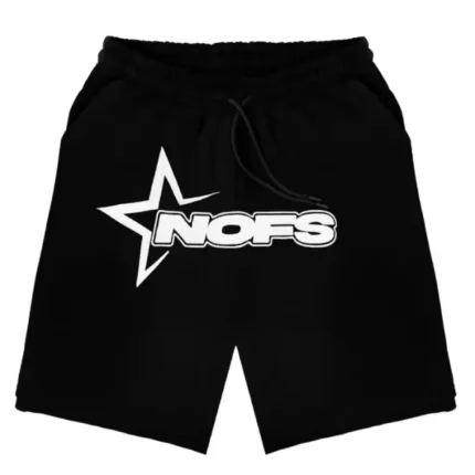Black NOFS Shorts