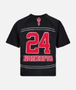 Black Nofs x Trapstar Short Sleeve NFL Jersey