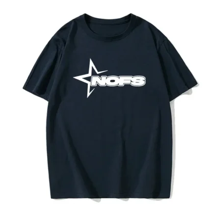 NOFS Navy Casual Summer Cotton T-Shirt