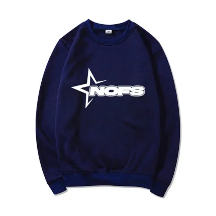 NOFS Navy Casual Warm Sweatshirt