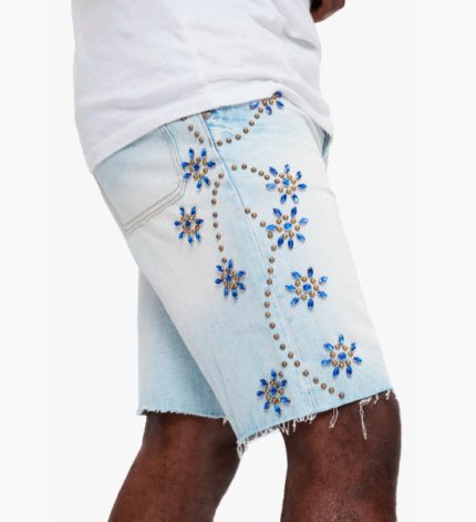 Nofs Denim Shorts Light Wash