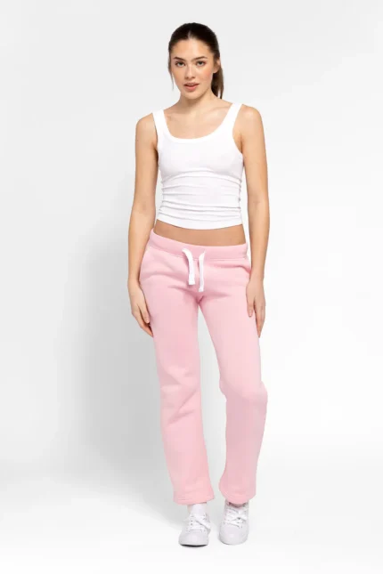 Nofs Sweatpant Girl Straight leg Pink Crush