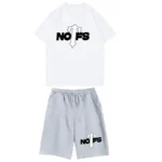 Nofs x Trapstar Summer Suit in White & Grey
