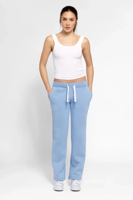 Nofs Sweatpant Girl Straight leg sky blue