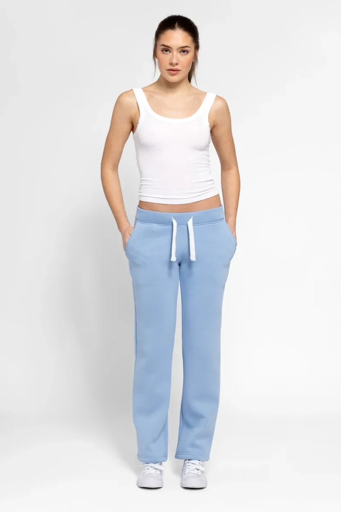 Nofs Sweatpant Girl Straight leg sky blue