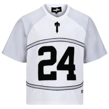 White Noneofus x Trapstar NFL Jersey
