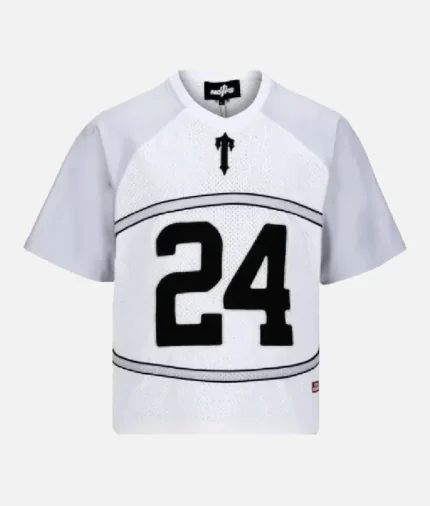 White Noneofus x Trapstar NFL Jersey