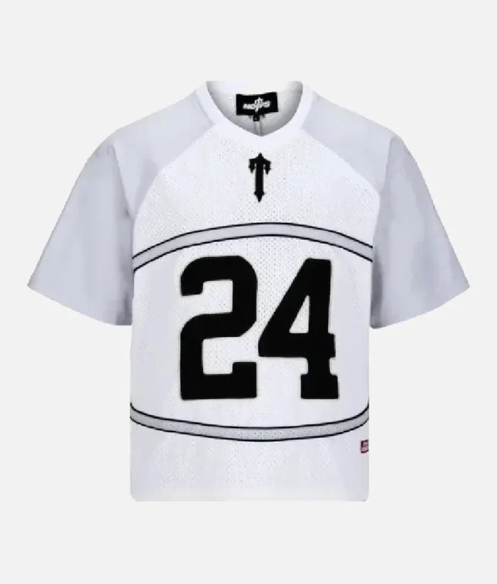 White Noneofus x Trapstar NFL Jersey