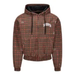 PADDED SCOTTISH FLANNEL JACKET