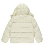Trapstar Cream Irongate Jacke mit Abnehmbarer Kapuze