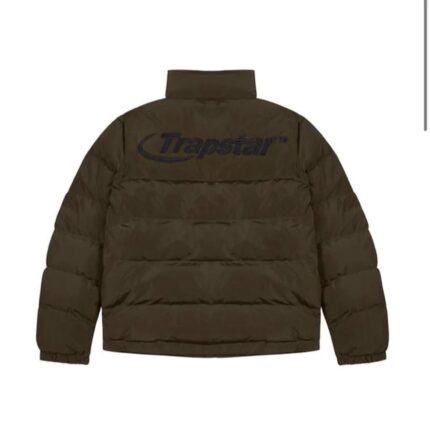 Trapstar Olivgrüne Hyperdrive-Bomber jacke