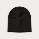 BLACK KNIT BEANIE
