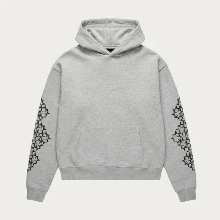 GREY STAR HOODIE