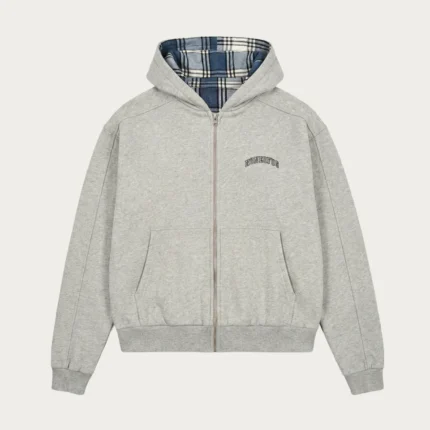 REVERSIBLE FLANNEL ZIPPER