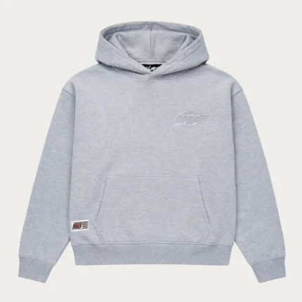 GREY BASIC HOODIE