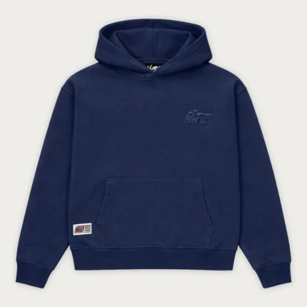 NAVY BASIC HOODIE